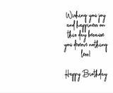 Happy Birthday "Because You Deserve It"